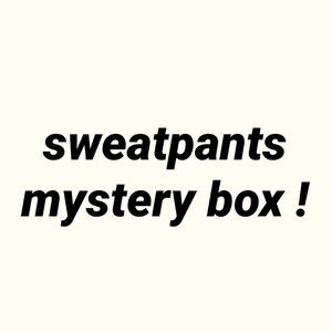 sweatpants mystery box